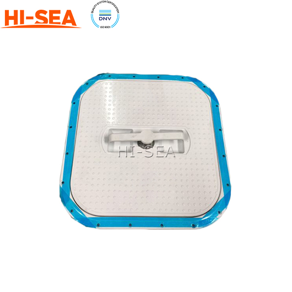 Aluminum Sunk Type Square Watertight Hatch Cover